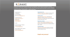 Desktop Screenshot of kadant.pl